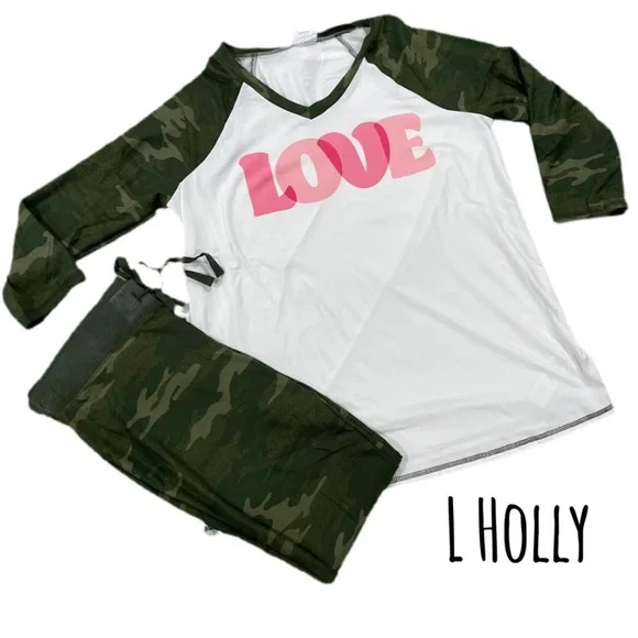 LuLaRoe Dream Holly 2-Piece Set 2001 - Picture 2 of 4